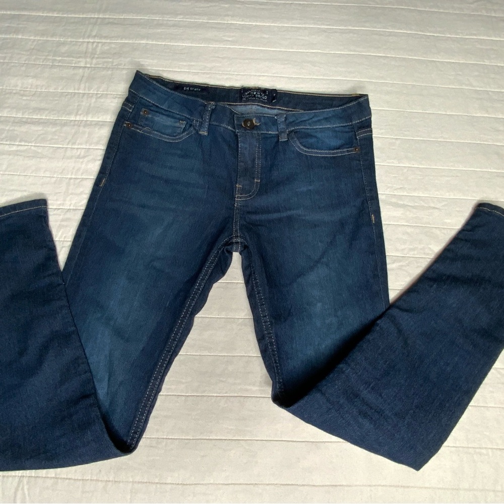 LUCKY BRAND "ZOE SKINNY" GIRLS SIZE 14 JEANS